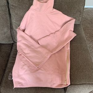 Women Fleece Tunic w Side Zip